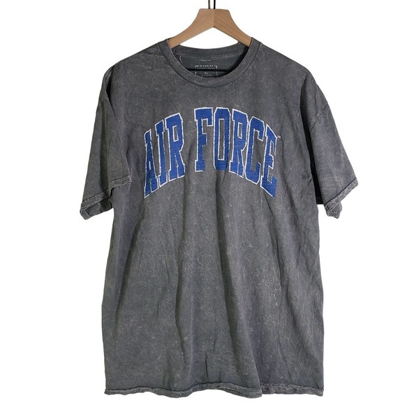 NEW‎ Gameday Couture Tee Air Force Falcons XL Grey Wash Short Sleeve NWT - Picture 2 of 7